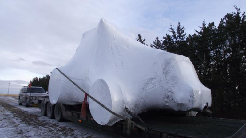 Burned Farm Tractor - Atkinson, NE