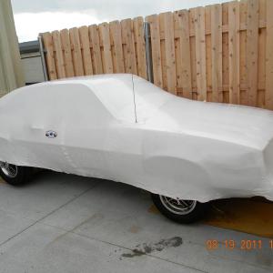 Pinto wrapped for storage